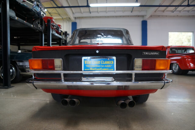 Triumph TR6 Roadster with vintage Judson Supercharger 1972 image number 34