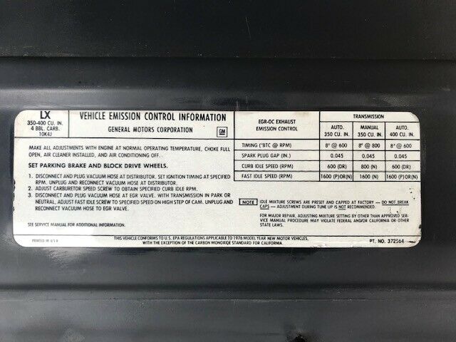 Chevrolet Malibu 1976 image number 9