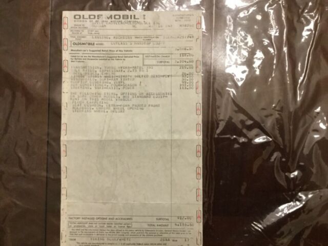 Oldsmobile Cutlass 1972 image number 39