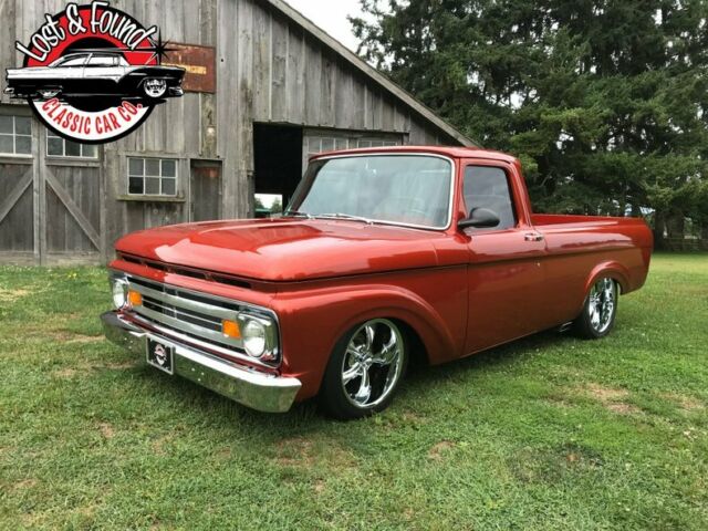 Ford Unibody F100 Pickup Truck 1961 image number 24