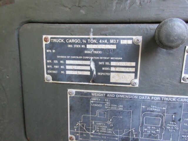 Dodge M37 1964 image number 10