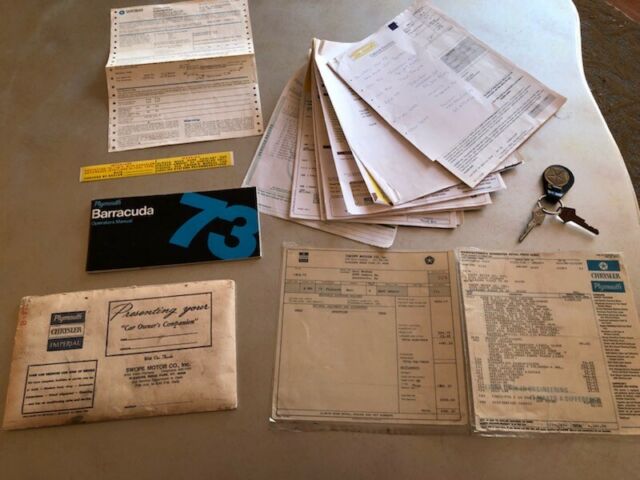 Plymouth Barracuda 1973 image number 47