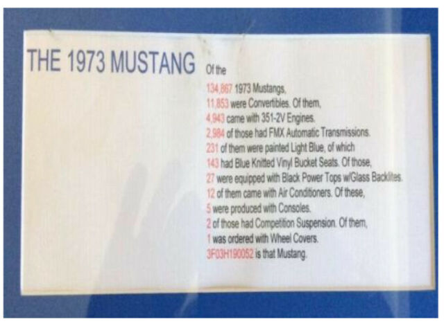 Ford Mustang 1973 image number 7