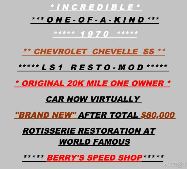Chevrolet Chevelle 1970 image number 2