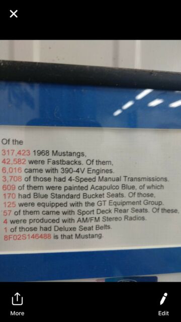 Ford Mustang 1968 image number 31