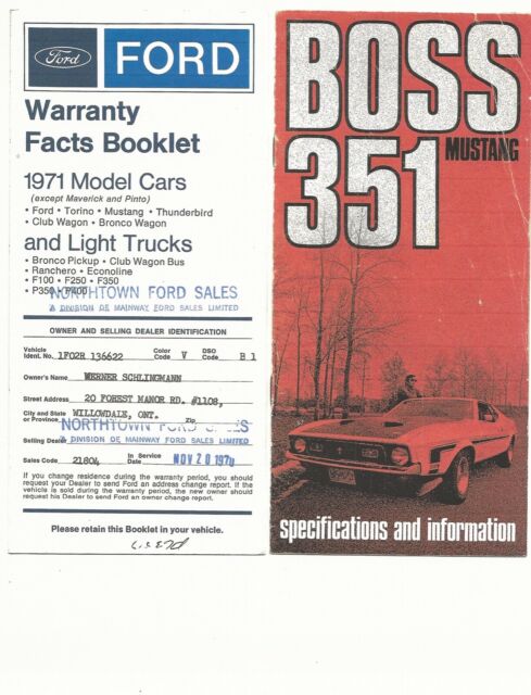 Ford Mustang 1971 image number 11