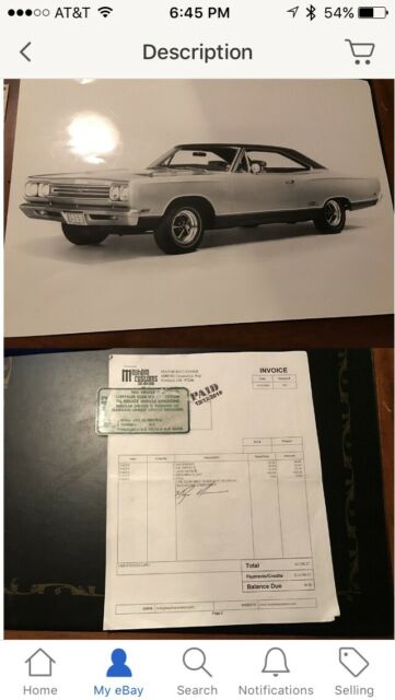 Plymouth GTX 1969 image number 12