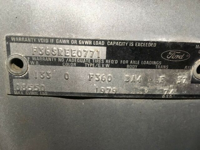 Ford F-350 1979 image number 23