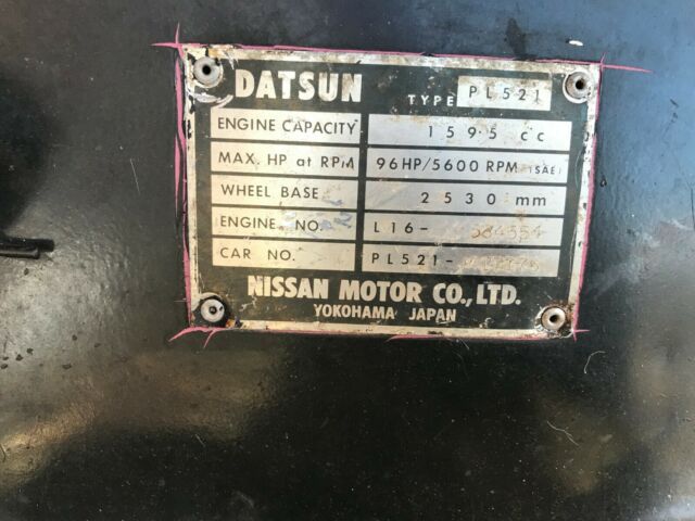 Datsun Pickup 1970 image number 37