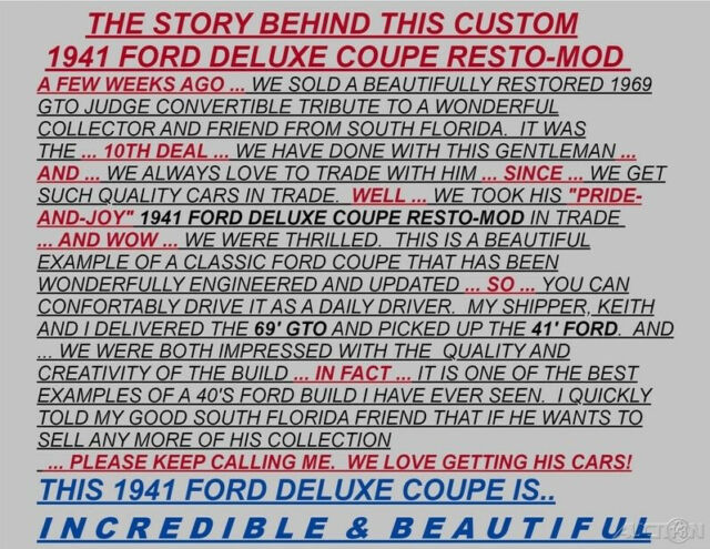 Ford Deluxe Coupe 1941 image number 29