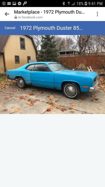 Plymouth Duster 1972 image number 0