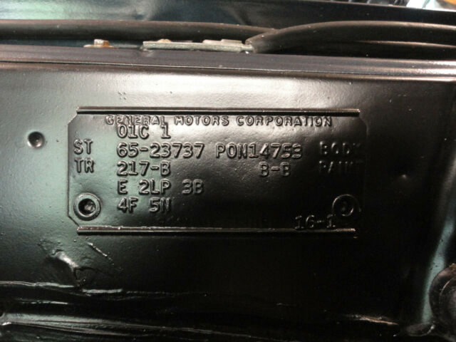 Pontiac GTO 4 Speed, Tri-Power, Hardtop 1965 image number 38