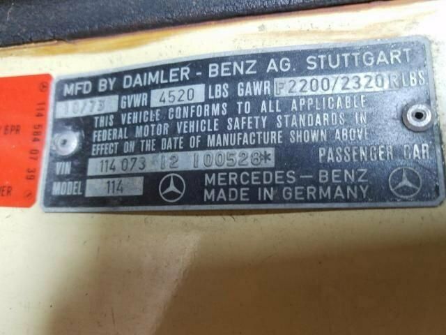 Mercedes-Benz 280C 1974 image number 12