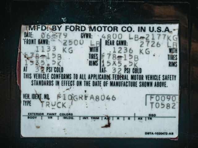 Ford F-100 1979 image number 20
