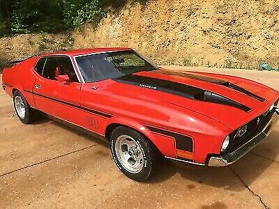 Ford 429 Cobra Jet Mach 1 1971 image number 12