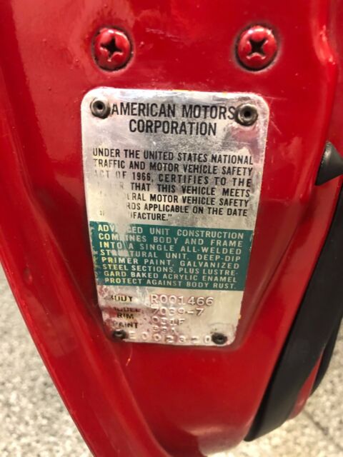 AMC AMX 1970 image number 22
