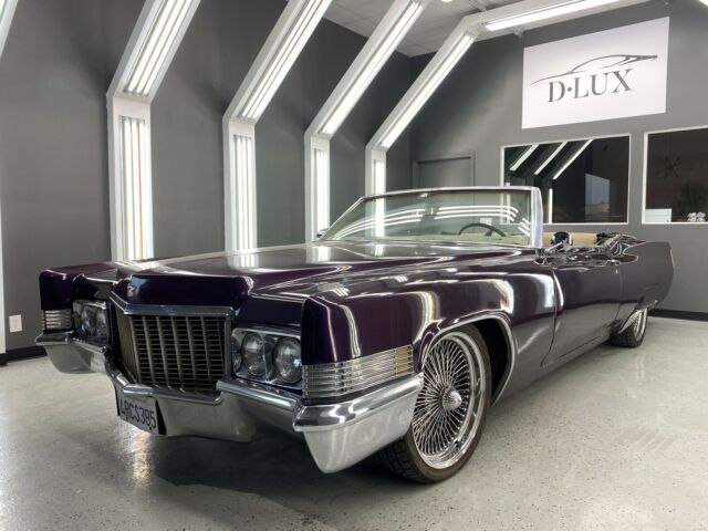 Cadillac DeVille Convertible 1970 image number 18