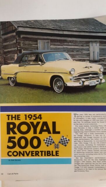 Dodge Royal 1954 image number 37