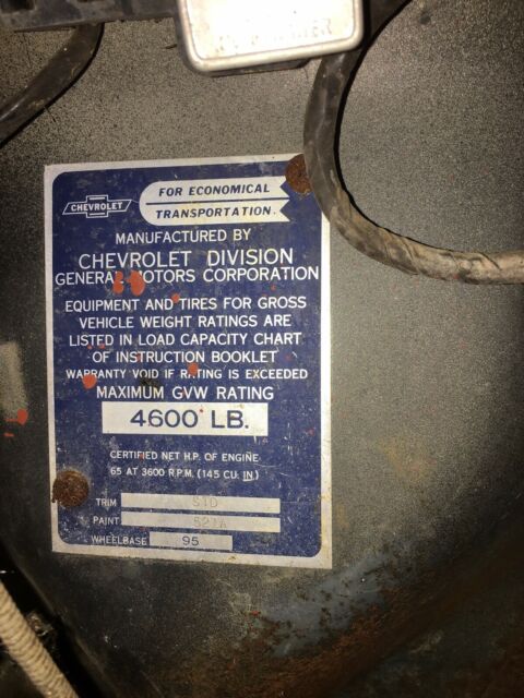 Chevrolet Corvair 1962 image number 45