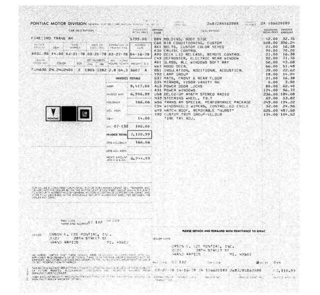 Pontiac Trans Am 1978 image number 15
