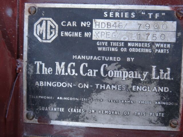 MG T-Series 1955 image number 6