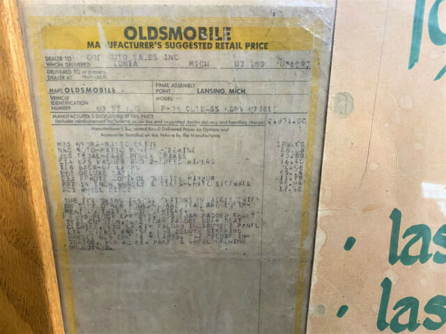 Oldsmobile Cutlass 1963 image number 18