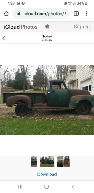 Chevrolet 3100 1952 image number 3