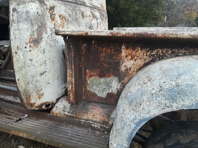 Chevrolet 3100 with 52 Chevy Truckbed Firewood Trailer 1950 image number 3