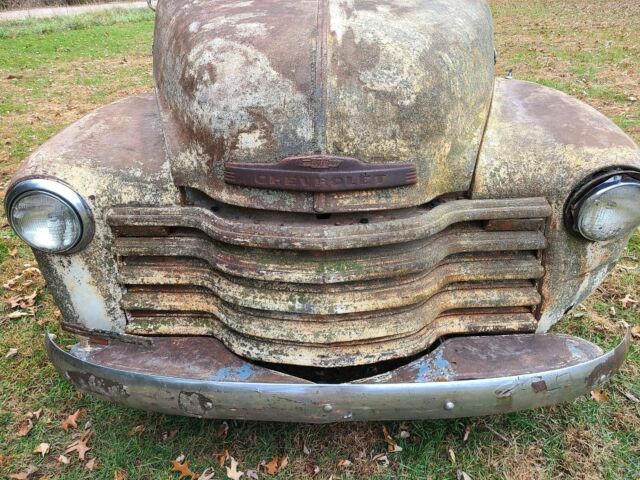 Chevrolet 3100 with 52 Chevy Truckbed Firewood Trailer 1950 image number 5