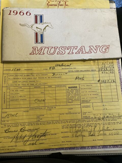 Ford Mustang 1966 image number 20