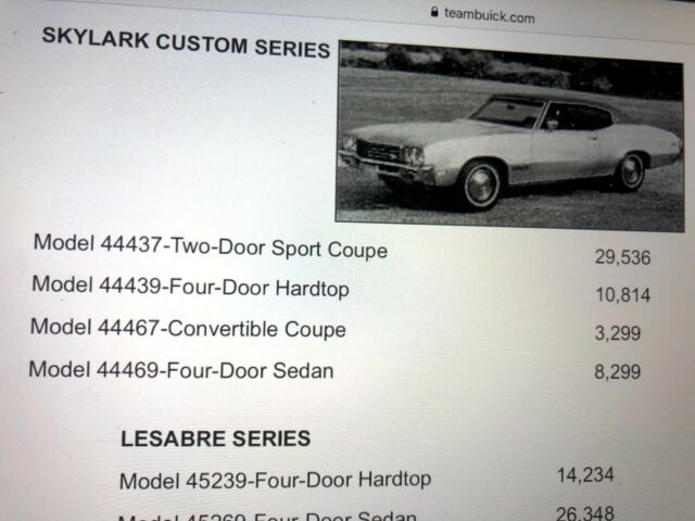 Buick Skylark 1971 image number 16