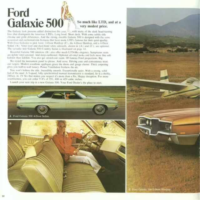 Ford Galaxie 500 1971 image number 22