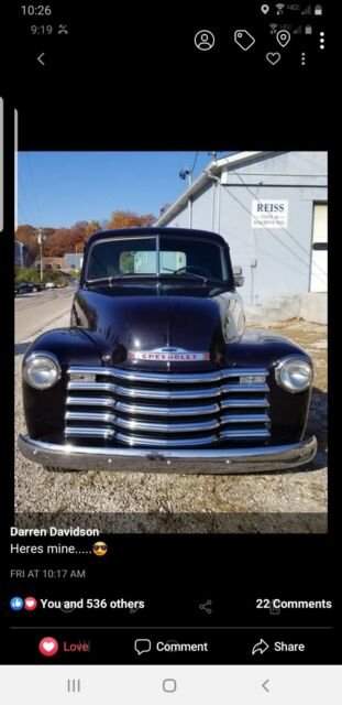 Chevrolet 3100 1953 image number 6