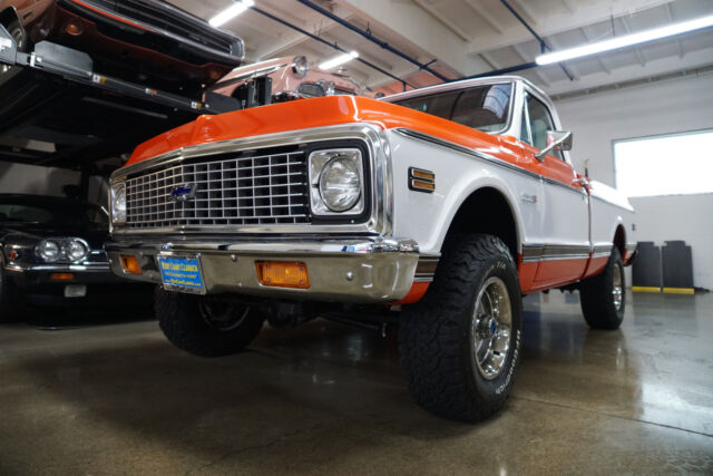 Chevrolet C10 4X4 Full Size Fleetside Short Bed Cheyenne Pic 1972 image number 27