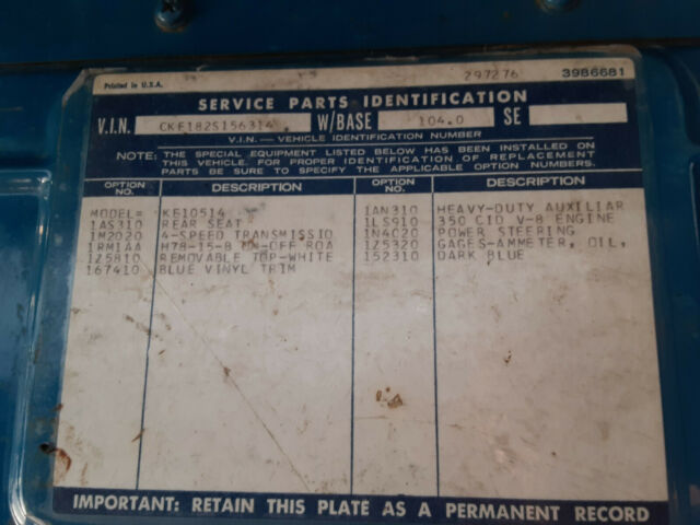 Chevrolet Blazer 1972 image number 30