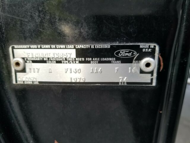 Ford F-150 1979 image number 37