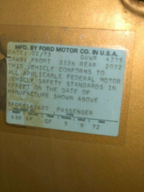 Ford Mustang 1973 image number 17