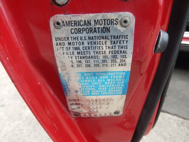AMC AMX 1968 image number 12