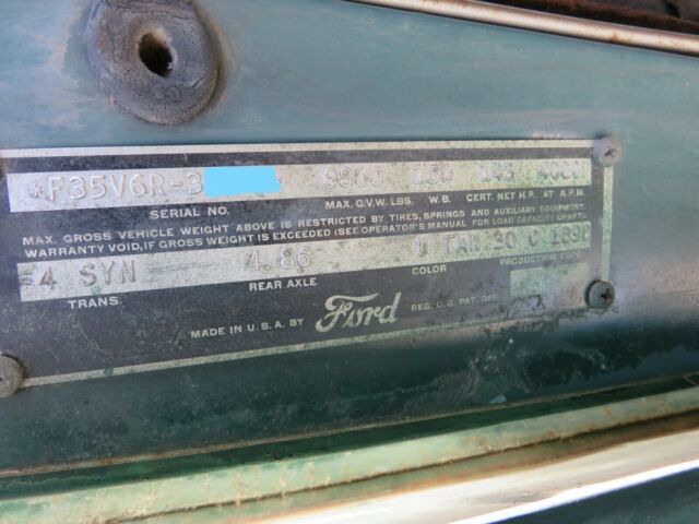 Ford F-350 1956 image number 23