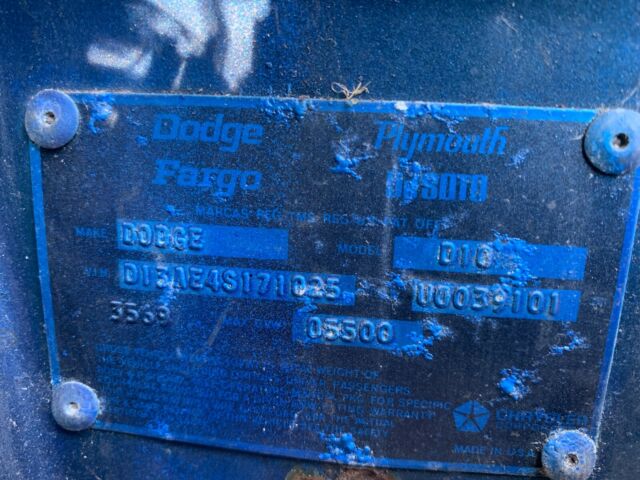 Dodge D100 1974 image number 32