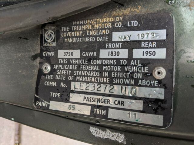Triumph Stag 1973 image number 22