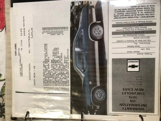 Chevrolet Nova 1975 image number 9