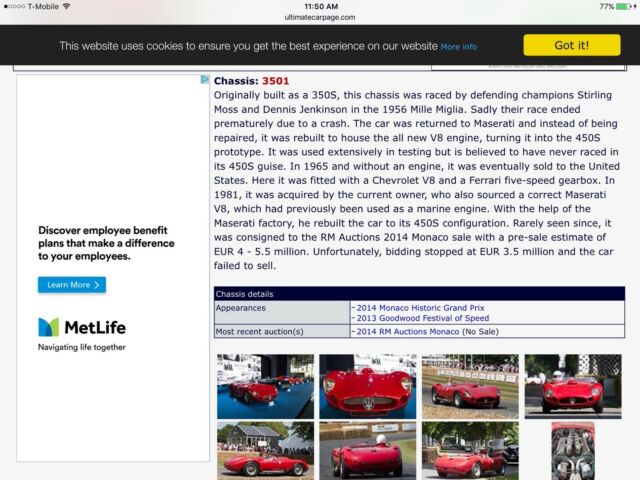 Replica/Kit Makes Maserati 450S 1957 image number 32