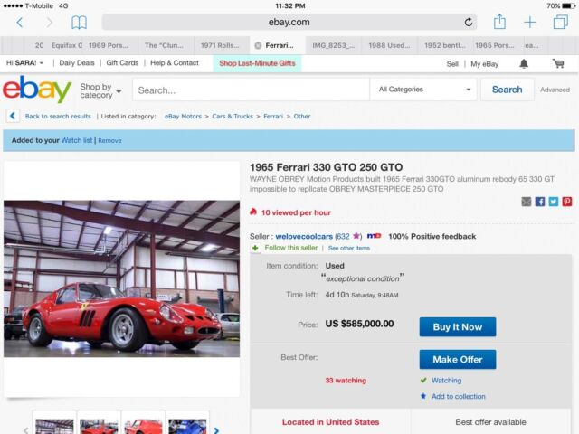 Replica/Kit Makes Maserati 450S 1957 image number 33