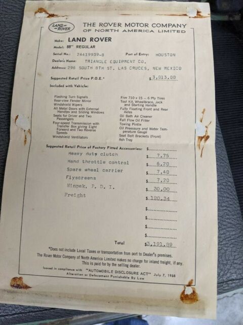 Land Rover Series 2a 1967 image number 37