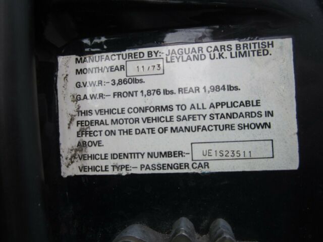 Jaguar E-Type 1974 image number 15