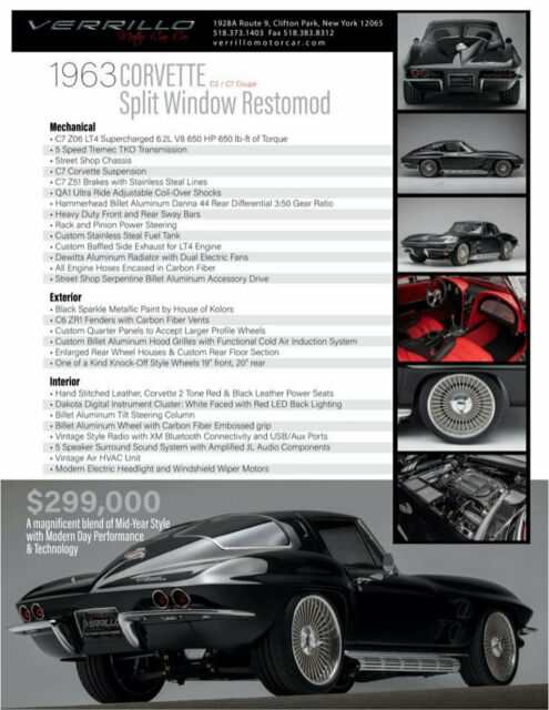 Chevrolet Corvette 1963 image number 14