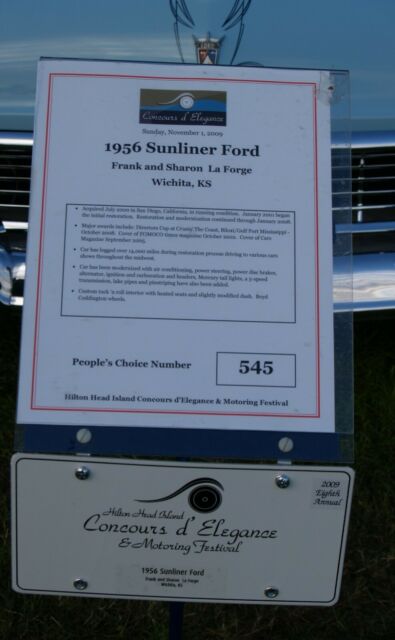 Ford Sunliner 1956 image number 14