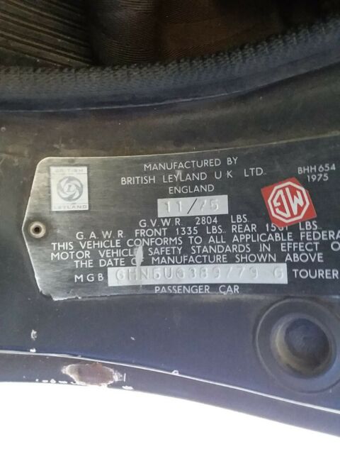MG MGB 1976 image number 29