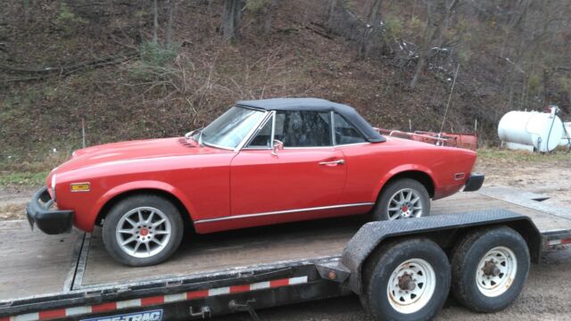 Fiat 124 Spider 1800 1978 image number 8